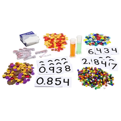 The Eureka Math basic kit for Grade 5 only includes the most essential items for a class of 24 students.