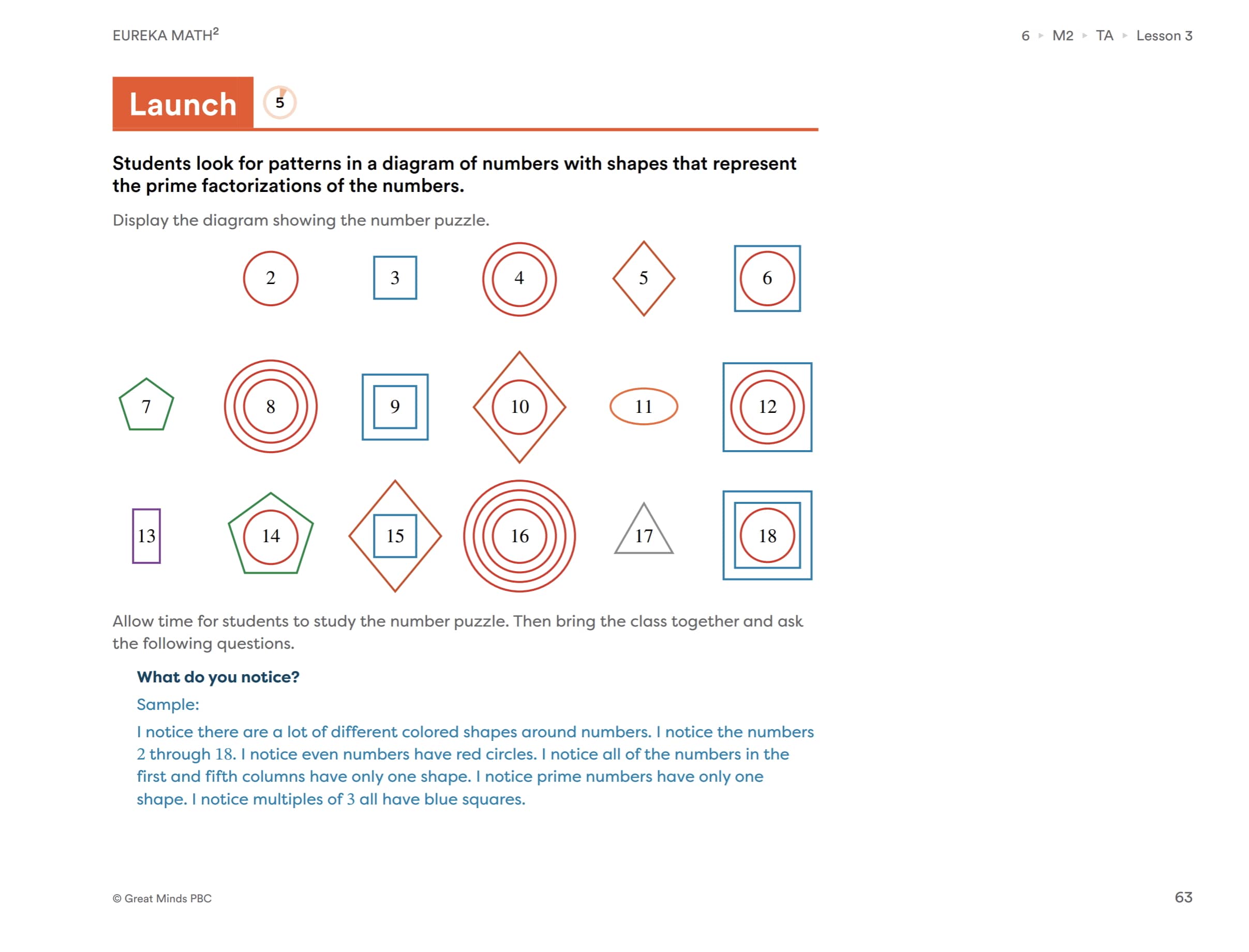 Grade 6 - Module 2 - Lesson 3