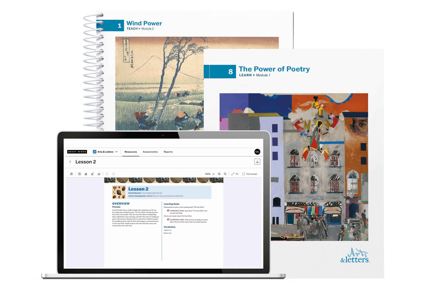 Arts and Letters Curriculum Components including print and digital resources Arts and Letters Curriculum Components including print and digital resources