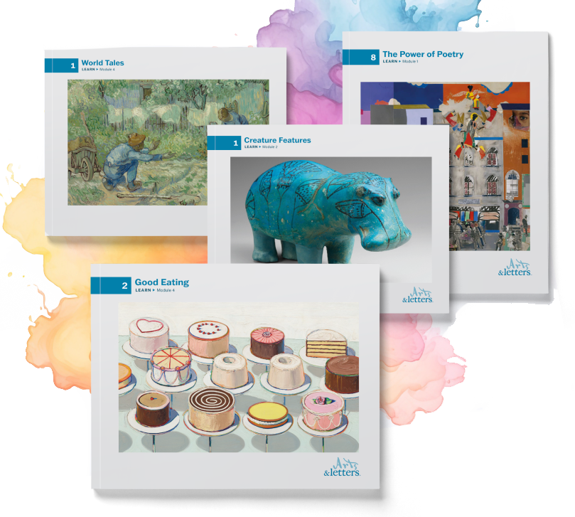 Arts & Letters book cover collage. Arts & Letters book cover collage.