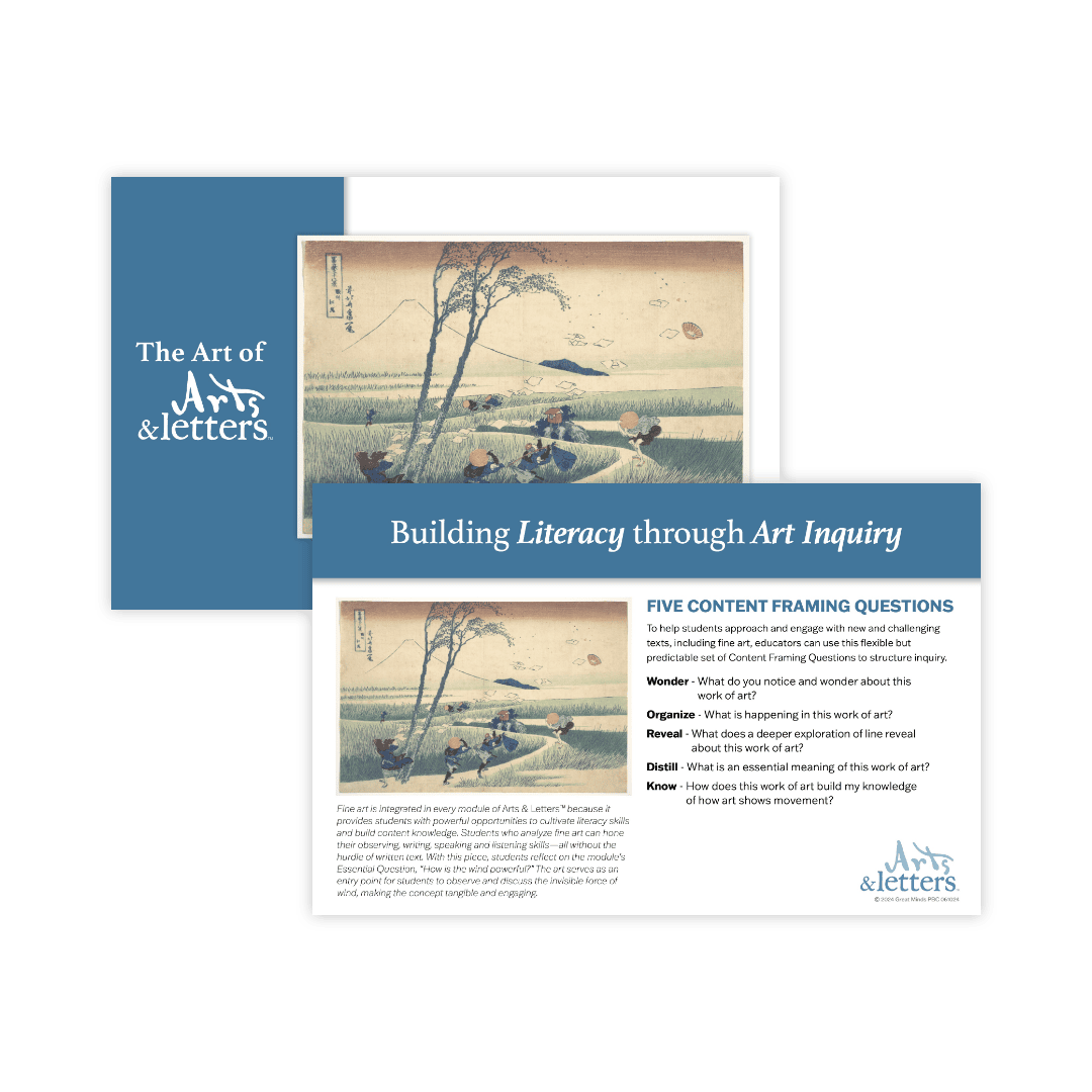 Arts Letters - The Art of Arts and Letters Post Card - Thumbnail