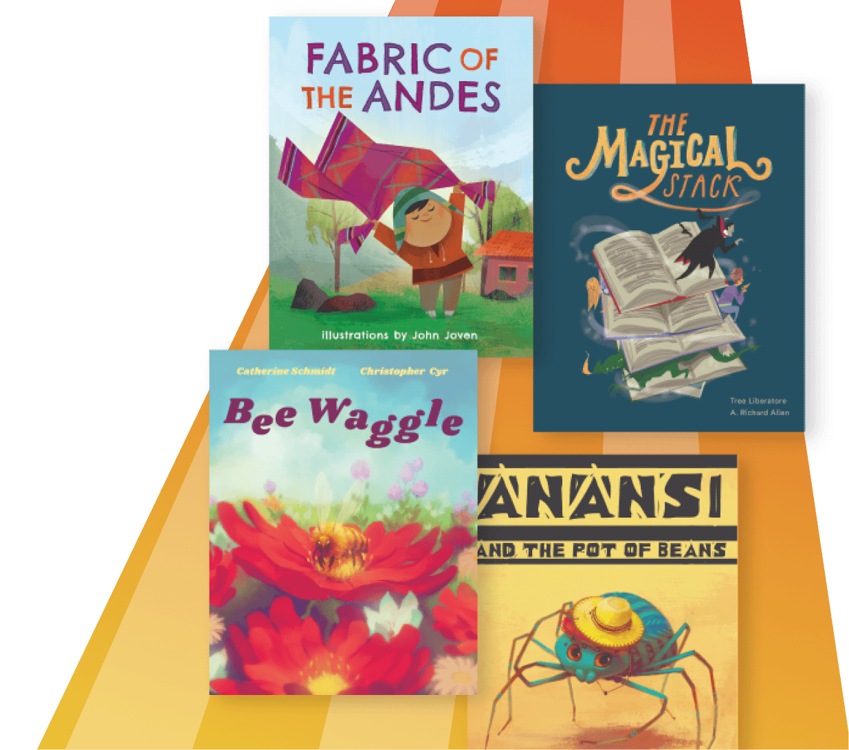 Geodes book cover collage. Geodes book cover collage.