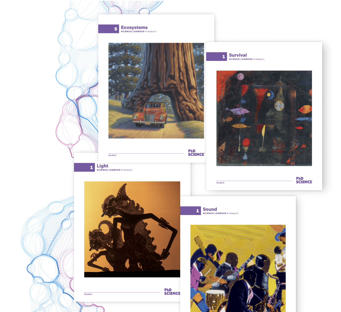 PhD Science book cover collage. PhD Science book cover collage.