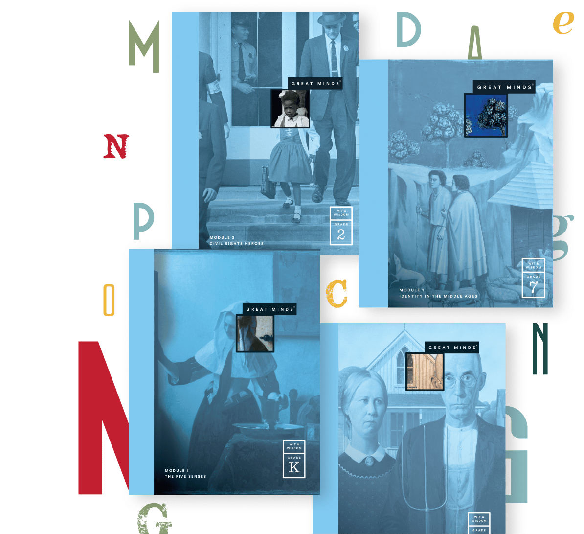 Wit & Wisdom book cover collage. Wit & Wisdom book cover collage.