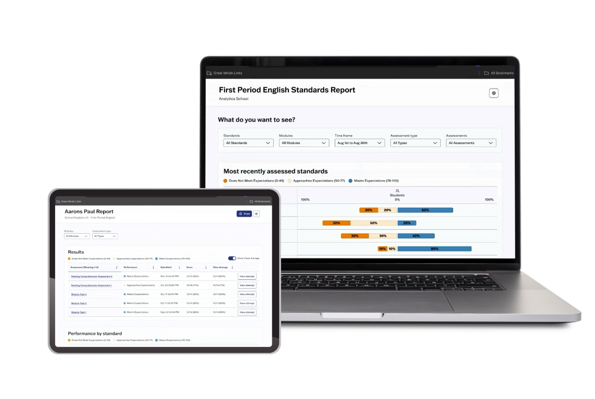 Wit & Wisdom Digital Assessment Mockup Wit & Wisdom Digital Assessment Mockup